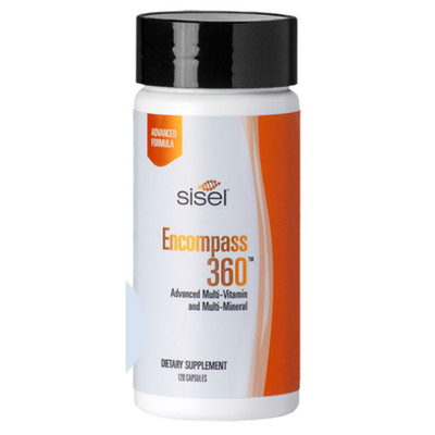 Sisel Encompass 360 Multivitamin 120 Capsules Immune Energy Trace Minerals NEW