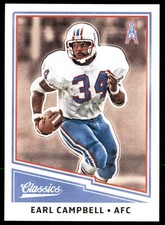 2017 Panini Classics - Legends Earl Campbell #138