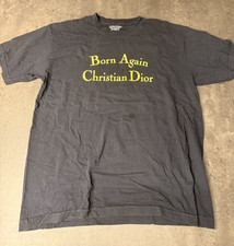 Chinatown Market Born Again Christian Dior T-Shirt Black Size Large Streetwear