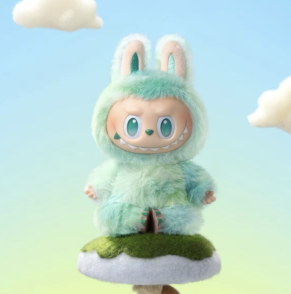 🔥 Authentic Big Into Energy Labubu Serenity * POP MART * New In