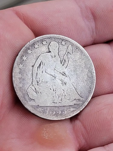1855-S Seated Liberty Half Dollar