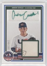 2023 USA Baseball Stars & Stripes Signature Materials Andrew Costello Auto 05ye
