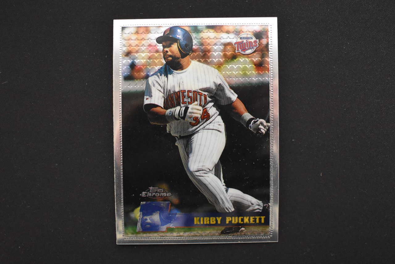 Kirby Puckett 1996 Topps Chrome #19 Minnesota Twins