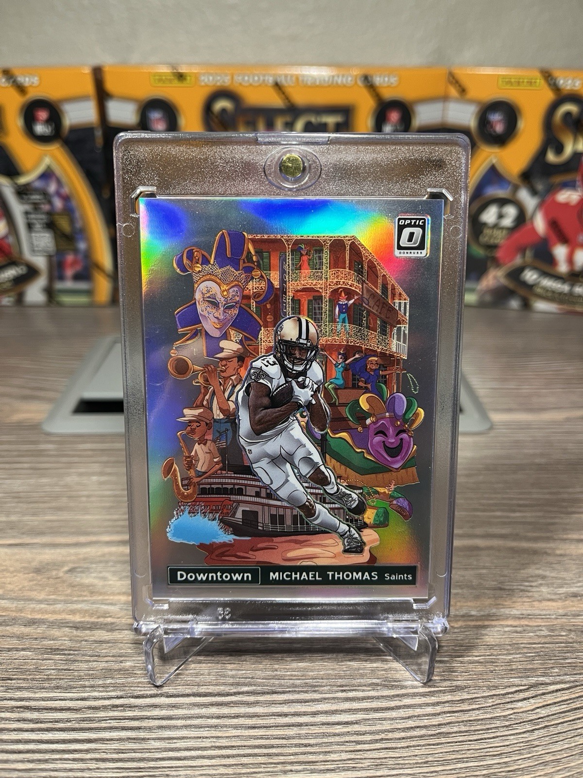 Panini 2020 Donruss Optic Downtown Michael Thomas Saints DT-16 Insert Hologram