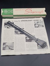 Vintage Singercraft Guide 121079 Singer Rug Tool - 1933