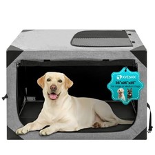 Dog Crate,36x25x25 Inch Large Dog Crate for Large or Medium Dogs, Portable an...