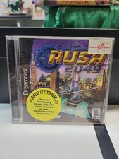 San Francisco Rush 2049 (Sega Dreamcast, 2000) Complete In Box CIB with reg card