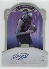 2019-20 Panini Crown Royale Lineage Scripts /49 Goga Bitadze #NL-GGB Auto 4f5