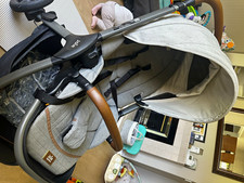 Joie Signature Grey Pushchair Single From Birth Canopy Harness Swivel Wheels