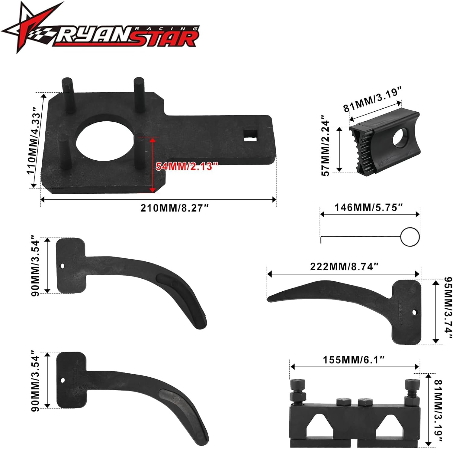 RYANSTAR RACING Camshaft Phaser Timing Chain Tool, Holding Tool... 