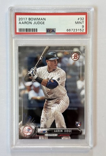 2017 Bowman - Aaron Judge #32 (RC) Mint PSA 9 New York Yankees