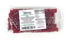 YANKEETRADERS Red Raspberry Licorice Twists, 1 Pound Pack