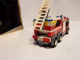 City 7239 Fire Engine With Instructions Used