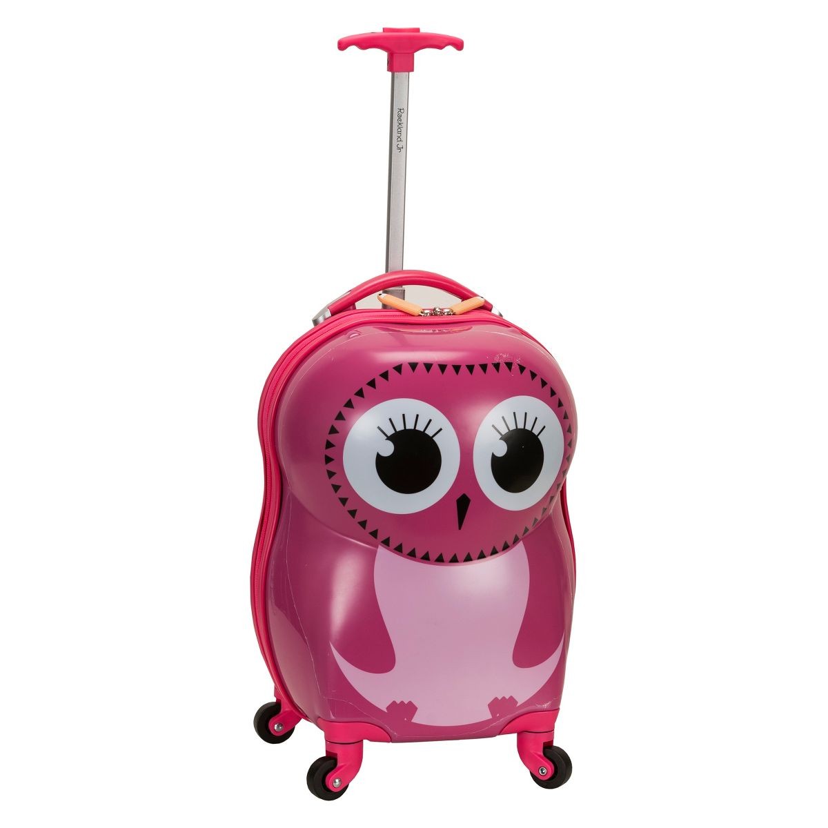 ROCKLAND KIDS' MY FIRST HARDSIDE CARRY ON SPINNER SUITCASE - OWL