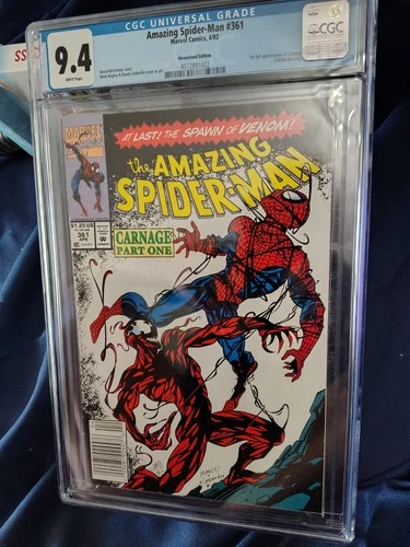Spider Man #361 Graded 9.4