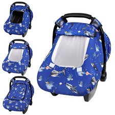 Pea Pod Car Seat Cover Baby, Infant Car Seat Canopy Covers for Newborn with 2...