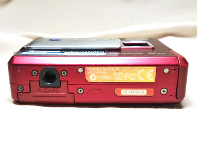 Konica Minolta DiMAGE X50 Digital Camera 5MP Compact Red Japan | eBay