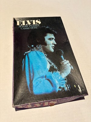 VINTAGE 1970s ELVIS PRESLEY CASSE-TETE Jigsaw Puzzle in BOX Concert