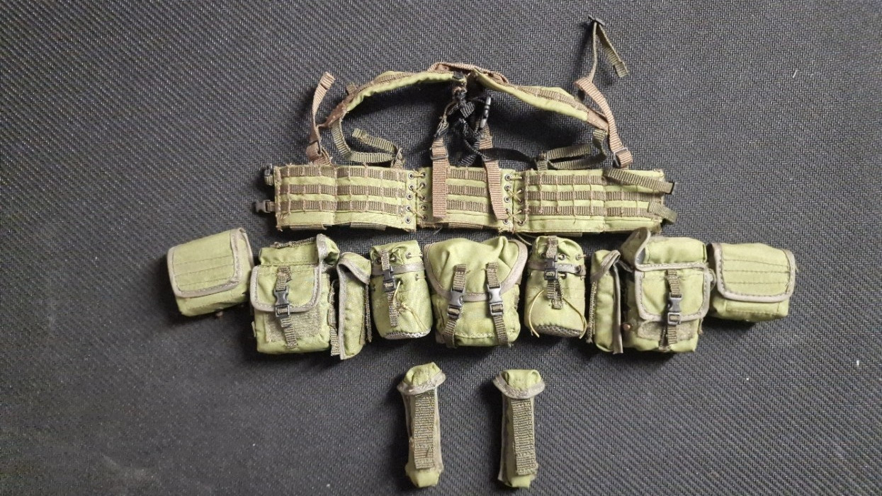 Arnés Hot Toys escala 1/6 US Navy Seal Blackhawk ISSAK/LRAK