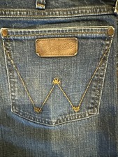 Wrangler Retro Men’s Relaxed Bootcut Western Denim Blue Jeans 36 X 31 WRTDOJH