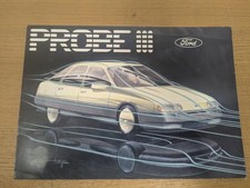 Ford Probe 3 / Sierra promotional literature / sales brochure