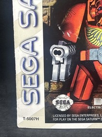 Space Hulk Vengeance of the Blood Angels Sega Saturn Manual ONLY 