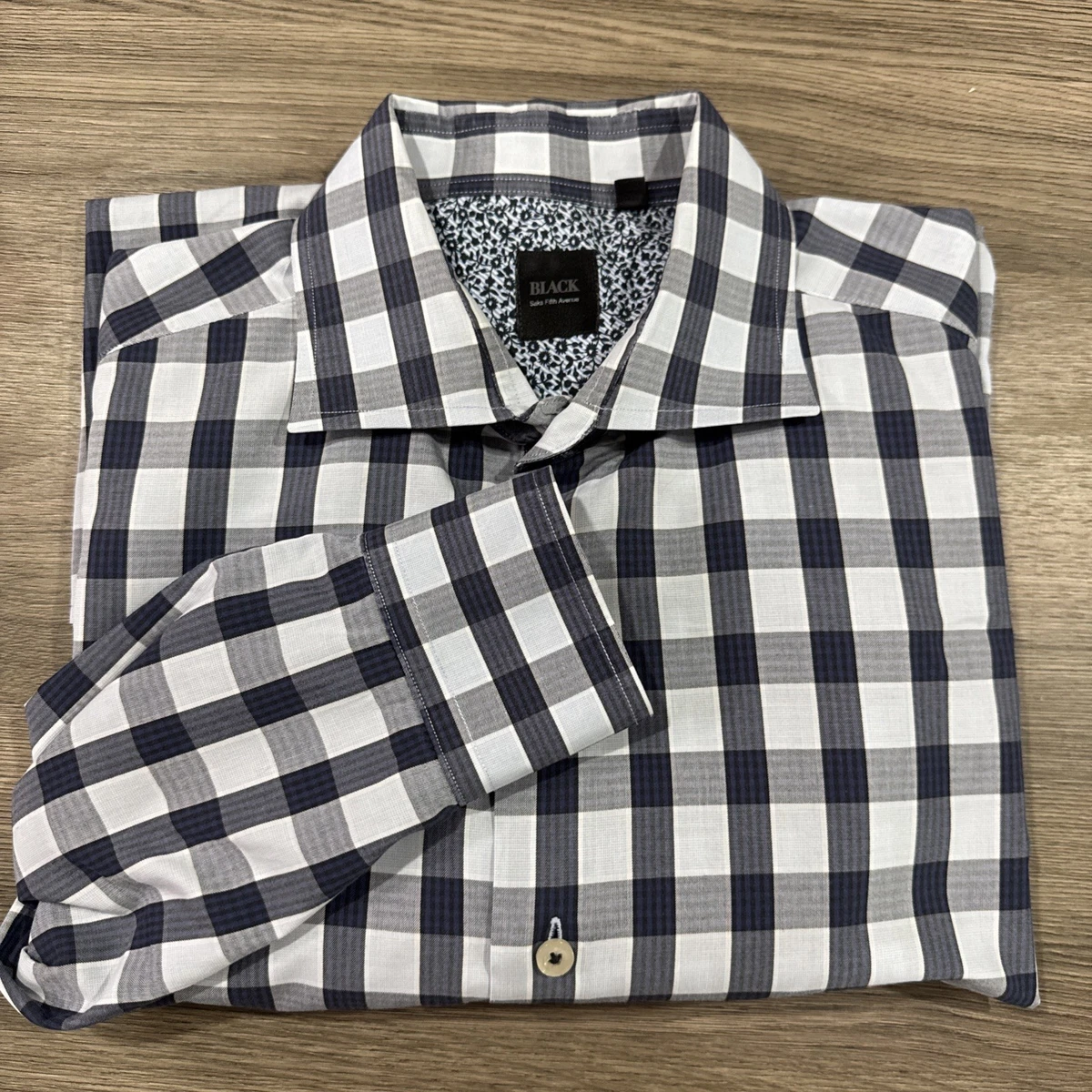 Saks Fifth Avenue 100% Cotton Button-Down Dress Shirts for Men for 
