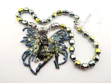 KIRKS FOLLY AVALON SPIDERELLA WITCH ENHANCER ST & Divine Sparkle Necklace C31