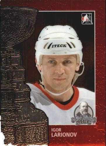 Igor Larionov Ice Hockey In the Game Sports Trading Cards