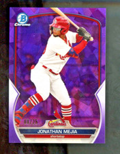 2023 Bowman Chrome Sapphire Edition Prospects Purple /25 Jonathan Mejia #BCP-197