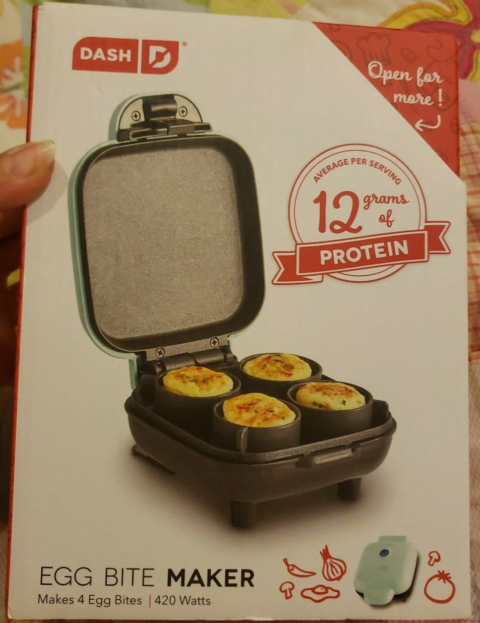 Dash Deluxe Sous Vide Style Egg Bite Maker with Silicone Molds - Desserts too!