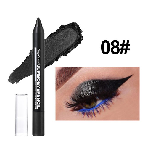 12 Colours Glitter Eyeshadow Stick Eye Shadow Pen Shimmer Pearlescent Beauty - Picture 18 of 22