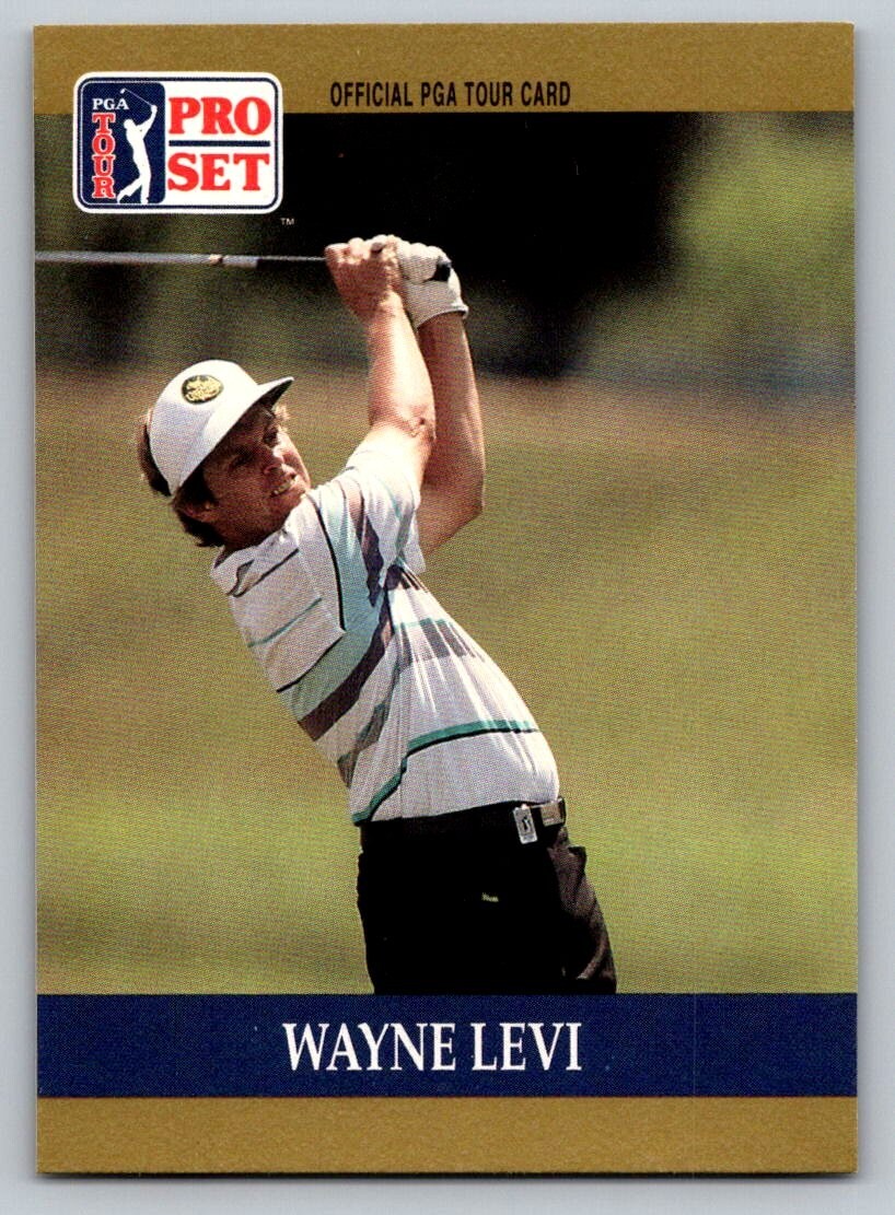 1990 PGA Tour Pro Set -Wayne Levi #66