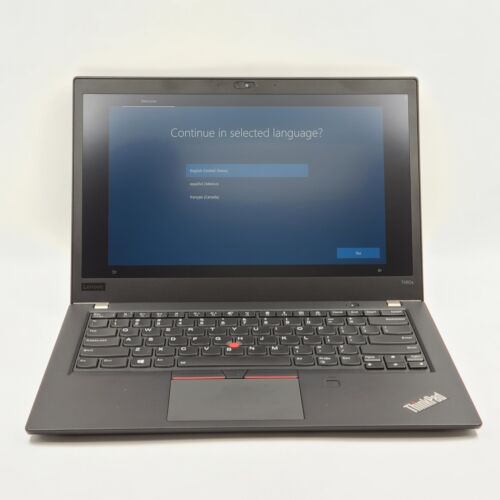 Lenovo ThinkPad T480s 14" Laptop - Picture 1 of 7