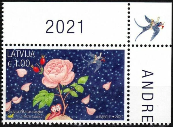 Mint Never Hinged/MNH Latvian Independent Nation Nature & Plants Postal Stamps