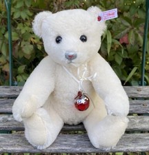 BNWT Steiff Christmas Swarovski Bear Limited Edition Berry Alpaca Weiss 682650