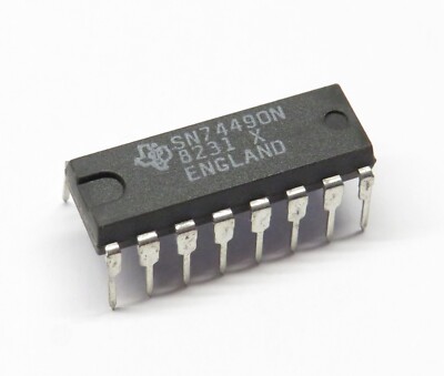 3 Stück SN74490N Dual 4-Bit Decade Counter DIP16, Texas Instruments