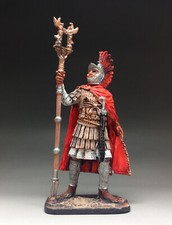 Tin toy soldiers Roman Carausius. Britain 54 mm figurine metal sculpture