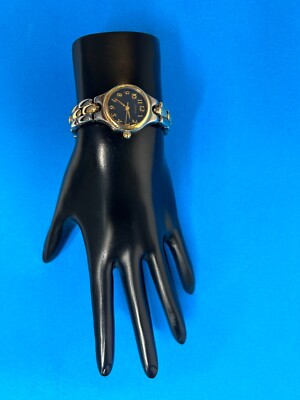 LORUS LR0394 ladies two tone quartz watch new battery 3/4