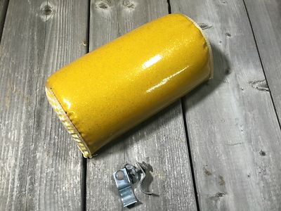 MUSCLE BIKE SISSY BAR HEADREST BACKREST METAL FLAKE MADE JAPAN NOS VINTAGE BIKE