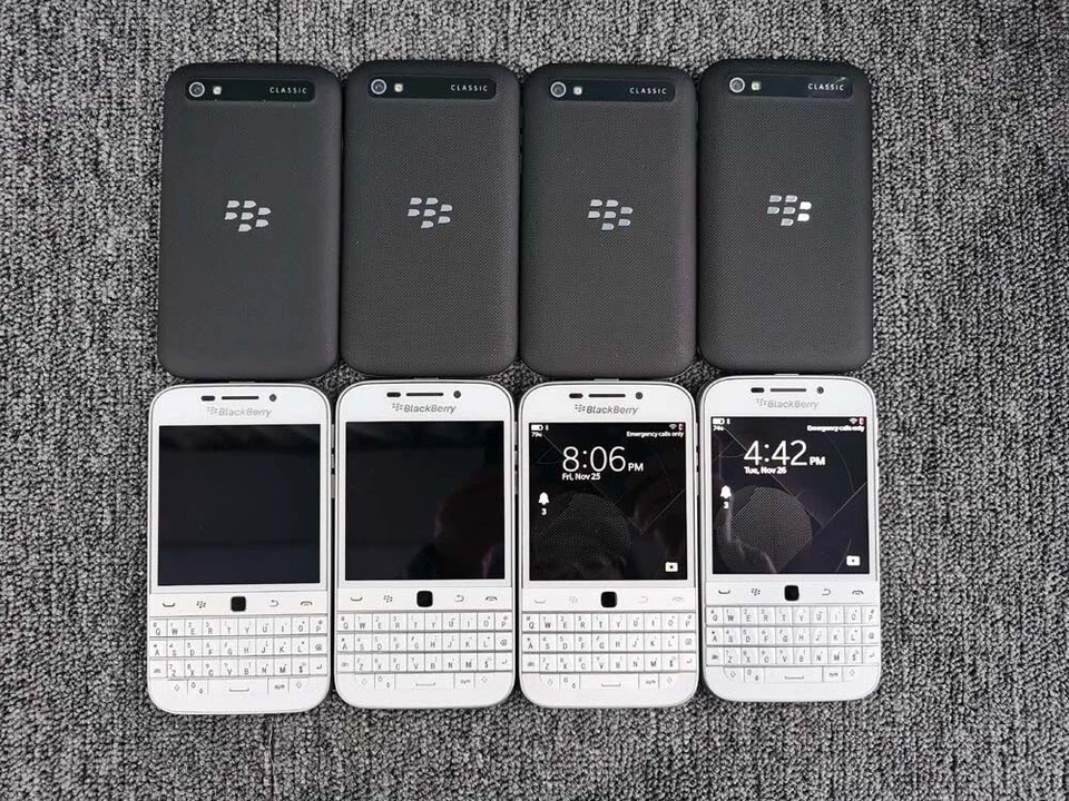 BlackBerry Classic Q20 16GB GSM (Unlocked) 4G LTE Keyboard Smartphone - Bild 2 von 4