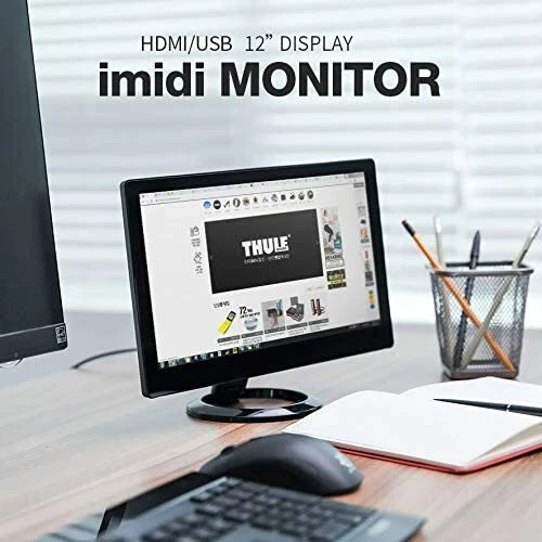 Double Sight Displays DS-12H 12" LCD HDMI Portable Monitor - 1366 x 768 - - Image 2 of 4