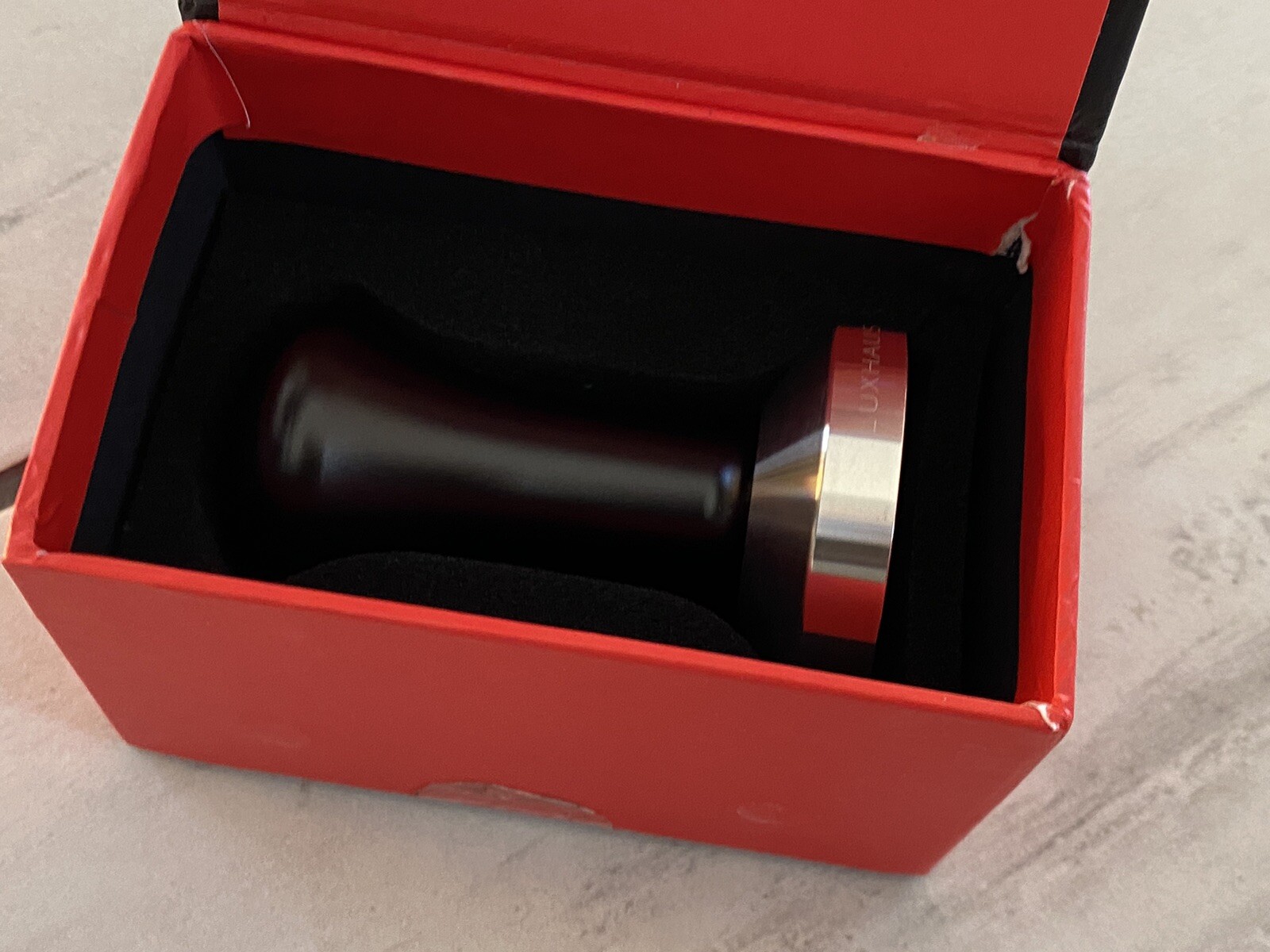 LuxHaus 58mm Calibrated Pressure Tamper for Coffee and Espresso