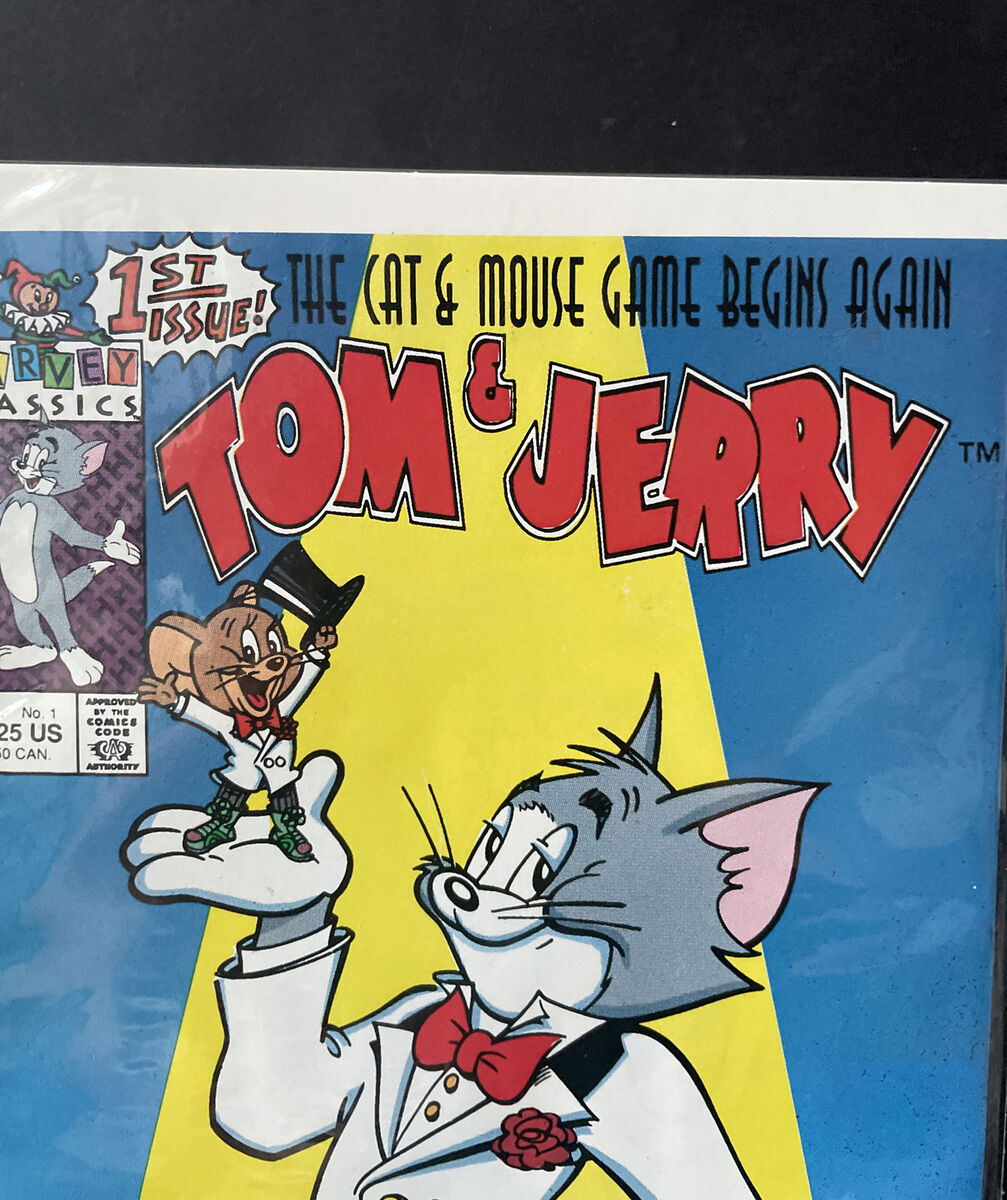 Tom & Jerry Cat & Mouse Games  Coloring Books at Retro Reprints