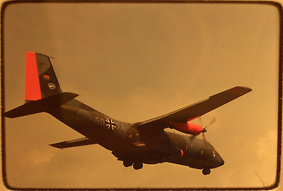1 x gerahmtes original Farb Dia, Slide. Bundeswehr 50+74, Ramstein 11.5.1978 (8)