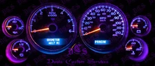 7-14 PURPLE LED CLUSTER UPGRADE KIT SILVERADO SIERRA TAHOE SUBURBAN AVALANCHE