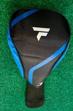 Top Flite Golf Driver Head Cover Black and Blue