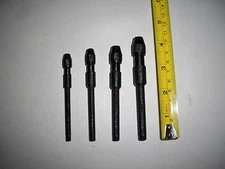 4 PC PIECE PIN VISE TOOL PIN VICE MINI HAND DRILL WIRE GAUGE SIZE HOLLOW SHAFT