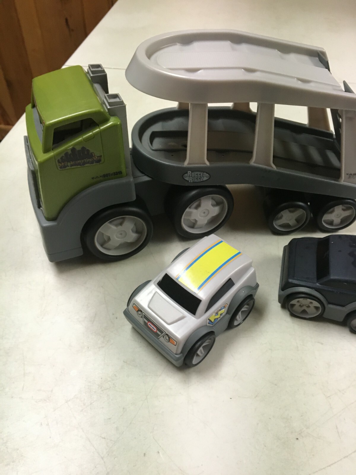 little tikes car carrier extra cars