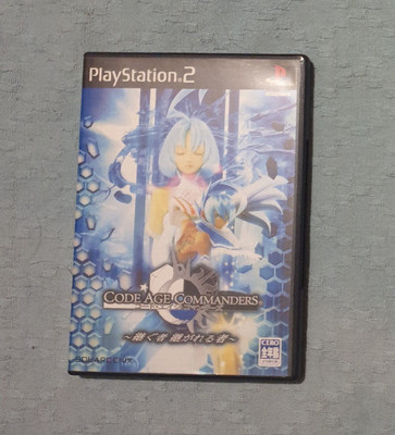 Playstation PS2 Code Age Commanders, JPN JAPANISCHE REGION VERSION
